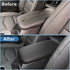 QianBao Compatible with Chevrolet Equinox 2018-2023 /GMC Terrain 2017-2023 Leather Armrest Box Center Console Cover Red Line...