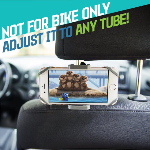 CAW.CAR Accessories Metal Bike & Motorcycle Phone Mount - The Only Unbreakable Handlebar Holder for iPhone, Samsung or Any Other Smartphone. +100 ...