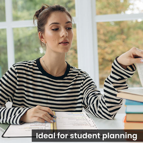 Academic Planner 2024-2025, Monthly and Weekly Calendar Planner (July 2024 - June 2025), Hardcover Teacher School Student Planner with Tabs, Ideal...