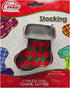 Christmas Stocking Cookie Cutter, Premium Food-Grade Stainless Steel, Dishwasher Safe...