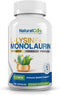 L-Lysine + Monolaurin 600mg 1:1 Ratio, 100 Capsules...