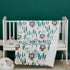 insular Baby Blanket for Boys Girls Soft Plush Minky with Dotted Backing, Double Layer Receiving Blanket for Stroller Crib Newborn Toddler Bed Bla...