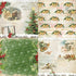 Christmas Scrapbook Paper Pad Christmas Origami Paper 6X6 -24 Sheets Christmas Single-Sided Journal Decorative Paper for Holiday Cardmaking DIY Or...
