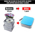 CD/DVD Case Wallet, 48 Capacity, Sky Blue, Plastic, Portable Storage Organizer...
