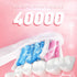 Electric Toothbrush for Adults with Holder and 10 Brush Heads, Rechargeable Toothbrush Electric Fast 2 Hr Charge Last 35 Days, 40000 VPM and 3 Mod...
