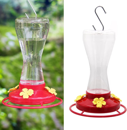 Twinkle Star Outdoor Hummingbird Feeder with 4 Feeding Ports, 20 Ounce...