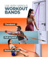 Sozzy Door Anchor for Resistance Bands, Extra Large, Heavy Duty with Solid Nylon Core, Great for Closed Loop Bands, Physical Therapy, Home Workout...