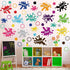 Supzone Colorful Paint Wall Decal Inspirational Quotes Wall Stickers Ink Splatter Splotches Wall Decal Watercolor Paint Splash Wall Art Sticker fo...