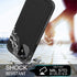 for iPhone 11 Waterproof Case 6.1 Screen Protector Underwater Shockproof Full-Body Dustproof Rugged Case for Aplle iPhone 11 (Black & Gray)...