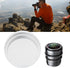 All Metal Camera Rear Lens Dust Cover Protector for DKL Mount Lens Alloy Silver Strong and Rear Lens Prevent Dust, Abrasion...