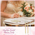 10 Pcs Bridal Shower Pens Bridesmaid Pens Diamond Pens with 10 Sheer Organza Bags Crystal Metal Ballpoint Pens Bling Pens for Wedding Party Favors...