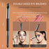 ENERGY Travel Eye Makeup Brush Set Eyeshadow Eye Blending Eyeliner Under Eye Concealer Eye Brow Smudge Makeup Kit with Portable Compact Mirror Cas...
