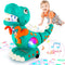 Baby Toys for Newborn, Dinosaur Tummy Time Toys, Light Up Musical Crawling Infant Toy for 0-6 6-12 Months, Children's Day Birthday Shower Gifts fo...