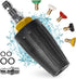 4000PSI Turbo Nozzle Universal Pressure Washer Nozzle Tips Rotating Nozzle 2.6Orifice Power Washer Nozzle Accessories 2.6GPM Spray Nozzle for Conc...