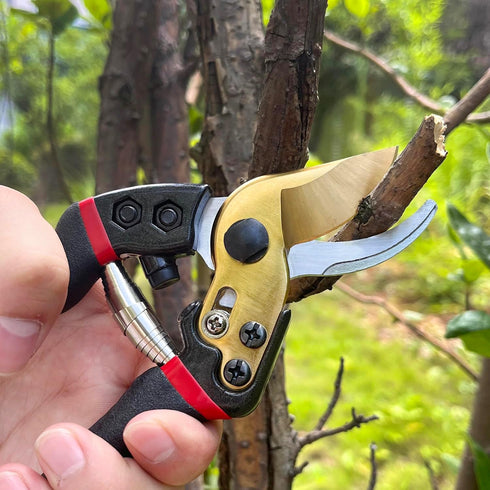 Pruning Shears for Gardening, Ergonomic Grip Handle, Tree Trimmers Secateurs, Hand Pruner, Garden Shears, Clippers For The Garden, Bonsai Cutters...