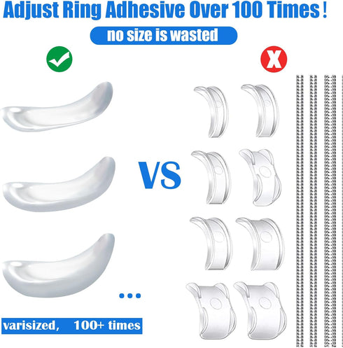 Eco-Friendly Innovative Ring Size Adjuster Adhesive with UV Light- Adjusts Any Ring Size, Easy Application & Removal, Ring Size Adjuster for Loose...