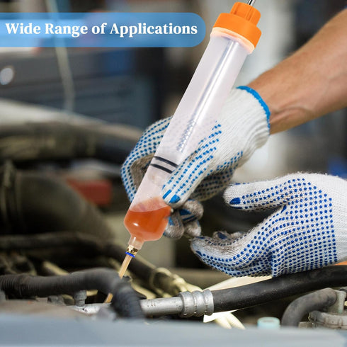 500CC Automotive Fluid Extractor Pump 500CC Fluid Extractor Manual Fluid Extractor Oil Extractor Pump Syringe Pump for Gasoline Hand Cleaner for P...