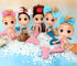 10 Pcs Mermaid Figurines, Mermaid Doll Cake Toppers, Mermaid Figure Collection Playset, Ocean Princess Toy, Birthday Cake Decoration...