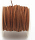 Glory Qin Soft Round Genuine Jewelry Leather Cord Leather Rope (Natural 1.5mm 10Yards)...