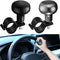 2 Pieces Steering Wheel Spinner Knob Vehicle Steering Wheel Turn Ball Knob Suicide Power Handle Accessories for Cars, Trucks, Tractors, Boats, Gol...