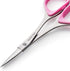 Beaditive Sewing and Embroidery Scissors Set (2 Pc.) Curved and Straight, Sharp, Stainless-Steel Design | Precision Tips, Ergonomic Rubber Handle ...