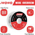 Rosin Core Solder Wire for Electrical Soldering(0.8mm/100g),By JWOWO...