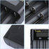 18650 Battery Charger, Snado Universal Smart Charger LCD Display for 3.7v Lithium ion Rechargeable Batteries 18650 21700 18490 17500 16340 14500 R...