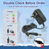 Replacement Cord for Mini Educator E Collar Charger, Dual Lead Charger Compatible with Educator 300, 400 Series, RX, FOB and BP-504 Dog Training C...