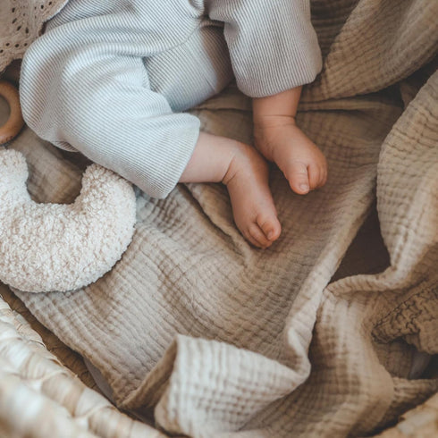 Muslin Swaddle Blankets, Swaddle Blanket for Baby Girls and Boys, Baby Receiving Blankets, Baby Essentials, Suitable for Neutral Newborns and Crib...