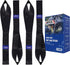 MOCA 4-Pack Soft Loop Tie Down Straps 12000 Lbs Breaking Strength 1.6 x 17 inches, Heavy Duty Tie Down Loops for Secure Trailering of Kayak, Motor...