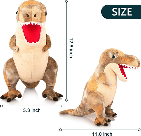 Tyrannosaurus Dinosaur Stuffed Animals T Rex Dinos Plush Toy, 12.6 inches...