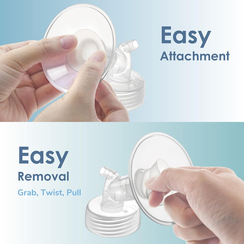 Maymom Flange Inserts 17 mm for Medela, Spectra 24 mm Shields/Flanges, Momcozy/Willow Wearable Cup. Compatible with Medela Freestyle, Harmony to R...