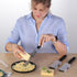 Cambom Lemon Zester Grater Three-piece Suit - Heavy Duty Kitchen Tool for Parmesan Cheese, Ginger, Garlic, Nutmeg, Chocolate, Vegetables?Fruits?St...