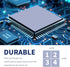 100PCS Thermal Pad,Soft Silicone Thermal Conductive Pad for Motherboard,Silicone Thermal Pad Size(12x12x1.5mm) Efficient Cooling for IC Chipset,Ot...