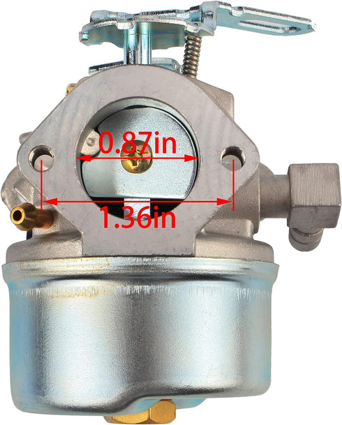 Carbhub 640084B Carburetor for TORO 521 Snow Blower HSSK40 HSSK50 HS50 LH195SAT ecumseh 5HP MTD 632107A 632107 640084 640084A for Tecumseh 632107 ...