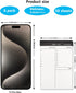 6-Pack Small Note Pads - Pocket To-Do List & Memo Notebook with Grocery and Chores Sections?3x5 inch?Perfect for Home, Office, School, and On-the-...