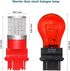 PHINLION 3157 Red LED Light Bulbs, Super Bright 72-SMD 3156 3057 3357 4057 4157 Replacement for Car Truck Rear Brake Stop Tail Turn Signal Blinker...