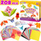 pigipigi Craft Origami Paper for Kids - 208 Sheets Vivid Colorful Folding Papers 54 Patterns Art Projects Kit for 5 6 7 8 9 10 11 12 Years Old Gir...