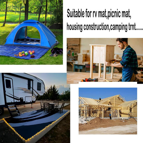 10 Count Outdoor Rv Rug Stakes, Stainless Steel Spira Patio Mats Stakes, Used for Fixing Rugs, Tents, Tarps, and RV Mats?Rv Camping Accessories fo...