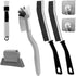 5 PCS Cleaning Brushes Set, Crevice Cleaning Brushes for Household Use,Window Groove Cleaning Brush,Multifunctional Gap Cleaning Brushes for Toile...