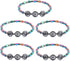 choice of all 5Pcs Hematite Bracelets for Women Hematite Bracelet Circle Star Laser Anklet Promote Metabolism Pain Relief Anklet...