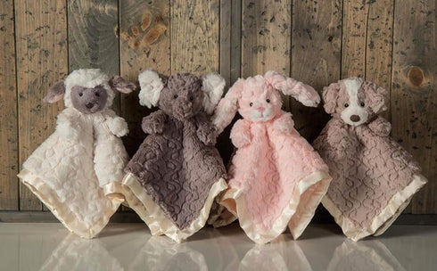 Mary Meyer Baby Lovey Putty Nursery Newborn & Toddler Boys and Girls Security Blanket Stuffed Animal Soft Snuggle Toy, 13 x 13-Inches, Pink Bunny...
