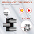 9V Batteries - Alkaline 9 Volt Battery 10 Counts - Ultra Long Lasting with a 10 - Year Shelf Life...