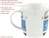 BRISA VW Collection - Volkswagen Large Ceramic Coffee-Tea-Cappuccino Mug Cup in T2 Bus Campervan Design (370 ml/12.5 fl oz) (Blue)...