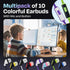 10x Multipack | Earbuds with Microphone, for Schools, Classroom, Libraries, Museums, etc., Wired in-Ear Earphones with Mic for Kids, Teenagers & A...