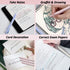 6PCS Multicolor Ballpoint Pen, 4-in-1 Smooth Retractable Ink Pens with Pen Clip, 0.5mm Fine Point Pen for Office School Supplies Students Classroo...