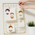 FINGERINSPIRE Men Pattern Painting Stencil 8.3x11.7inch 9 Styles Beards Men Drawing Template Mustache Hair Man Pattern Decoration Stencil for Pain...