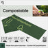 Green Elephant Portable Toilet Bags - Camping Toilet Bags, Camping Potty Bags, Camping Poop Bags for People, Toilet Waste Bags for 5 Gallon Bucket...