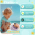 Sunscreen Applicator for Kids, 2pcs Sunscreen Applicator with Protective Lid,Sunscreen Brush and Cleaning Kit Sunblock Applicator for Kids Sun Lot...