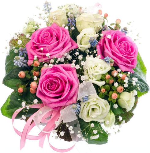 Artificial Flowers 25pcs Real Looking Purple Foam Fake Roses with Stems for DIY Wedding Bouquets White Bridal Shower Centerpieces Arrangements Mot...